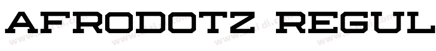 Afrodotz Regular字体转换 Afrodotz Regular字体转换
